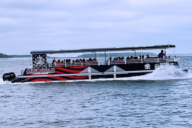2 Hours Dolphin Eco Tour - Stop 2: Talmadge Memorial Bridge and the Port of Savannah Reality Check