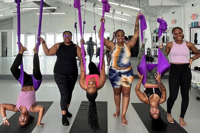 Aerial Yoga in Savannah - Finding the Studio in Savannah (Waters Ave makes it easy)