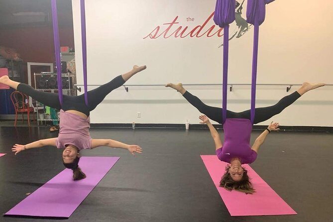 Aerial Yoga in Savannah - How the 1-Hour Aerial Yoga Session Really Works