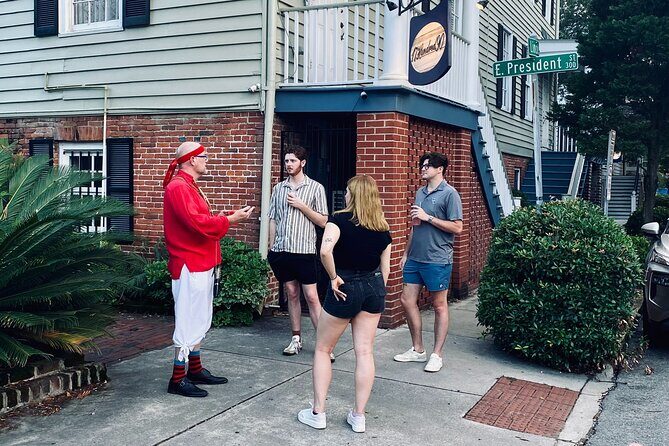 Captain Stoner's Haunted Dive Bar Crawl in Historic Savannah - Colonial Park Cemetery: where Revolutionary and yellow fever legends start the tone