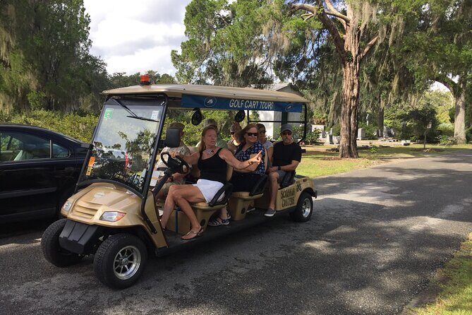 Golf Cart Tours, Bonaventure Cemetery Savannah Cruzers - Meet your guide: Eden, Sarah, Connie, Pamela, and Nancy