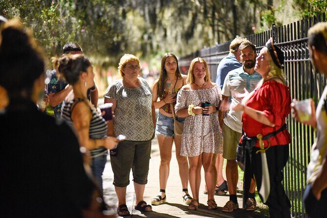 Haunted Savannah Booze and Boos Ghost Walking Tour - Meeting at 225 E Bay St: where your 3-hour night starts
