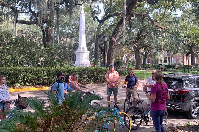Historical Bike Tour of Savannah and Keep Bikes After Tour - The Route: Squares, Mansions, a Cathedral, and Forsyth Park