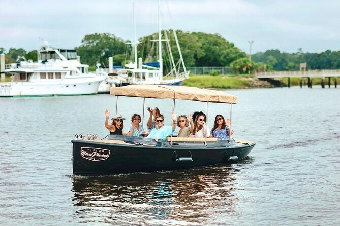 Private Captained Luxury Electric Boat Charter in Savannah - How the 2-hour route typically unfolds