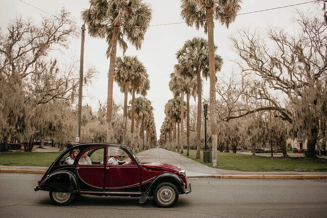 Private Historic Savannah Tour in a Vintage Citroën - Savannah Squares and the City’s Original Plan