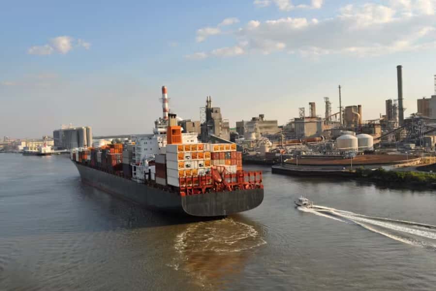 Savannah: Cruise Port Tour - Under the Talmadge Memorial Bridge: getting oriented fast