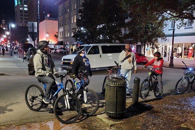 Savannah Haunted Night Bike Tour - Savannah Historic District route: what you’ll actually do