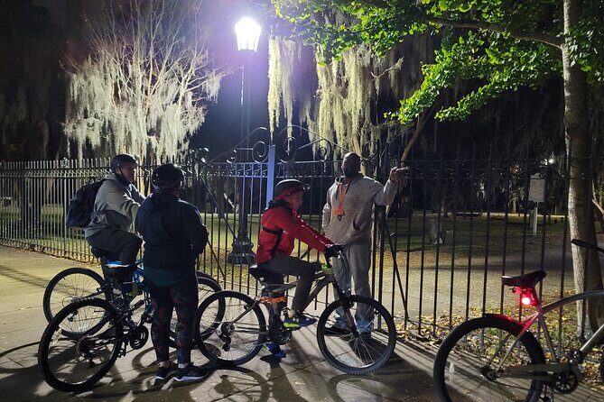 Savannah Haunted Night Bike Tour - Guide Sophie and the tour vibe: facts with a spooky edge