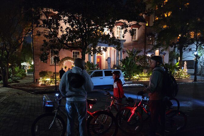 Savannah Haunted Night Bike Tour - Group size, kids bikes, and who can ride comfortably