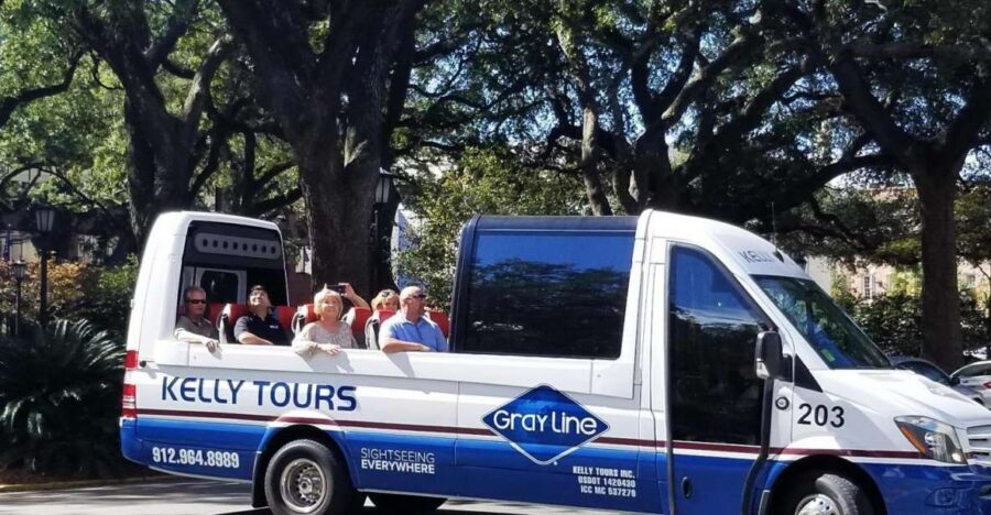 Savannah: Historical Panoramic City Tour - Your Ride: Convertible Mercedes Sprinter Comfort and View Setup