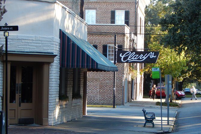 Savannah Midnight in the Garden of Good & Evil Narrated Walking Tour - West Jones Street: Clary’s Cafe, Luther Driggers, and Berendt’s homes