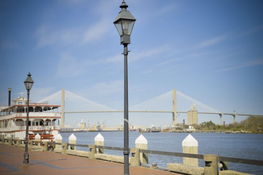 Savannah: Riverboat Narrated Harbor Sightseeing Cruise - The Working Harbor Views: Container Ships Aren’t Just Background Noise