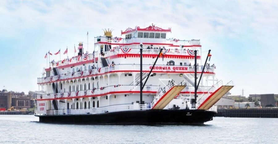 Savannah: Sightseeing Lunch Cruise - The 2-hour route: what you’re actually seeing on the Savannah River