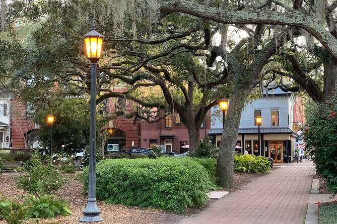 Self-Guided 'Old Squares of Savannah' Solo Walking Tour - Entering The Old Squares of Savannah on a phone