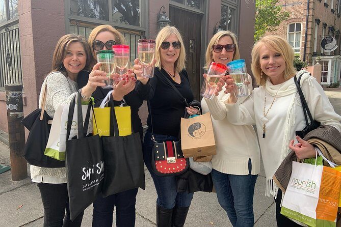 Sip n Shop Savannah Tour - Boutique shopping in Savannah, with a real reason to walk