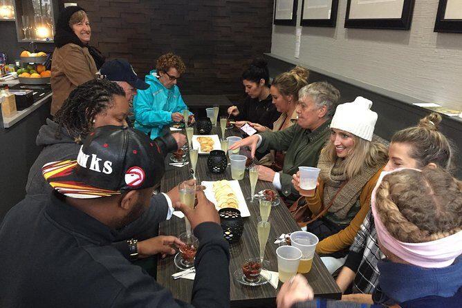 Southern Flavors Food, Pub Crawl, and History Walking Tour - Reynolds Square Finish: The Food Swings Toward Dessert