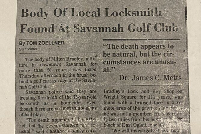 True Crime of Savannah Tour - Wright Square: Georgia’s First Female Executed