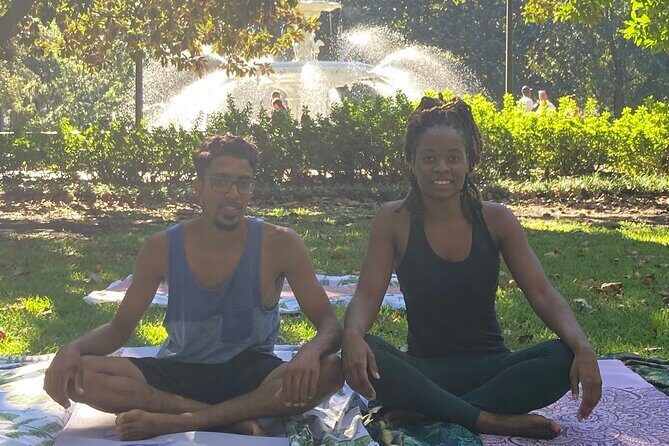 Yoga in Forsyth Park - Price and value: $26 with mat included