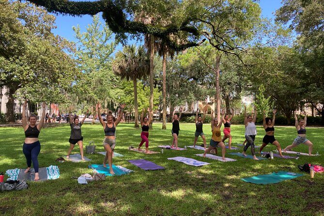 Yoga in Forsyth Park - What to bring (and what the park will handle)